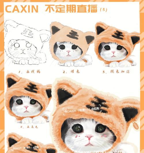 如何画出可爱的猫咪脑门（以宠物为主）