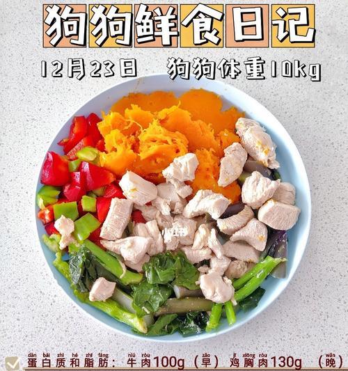 自制狗狗鲜食有哪些好处？狗狗吃鲜食需要注意什么？